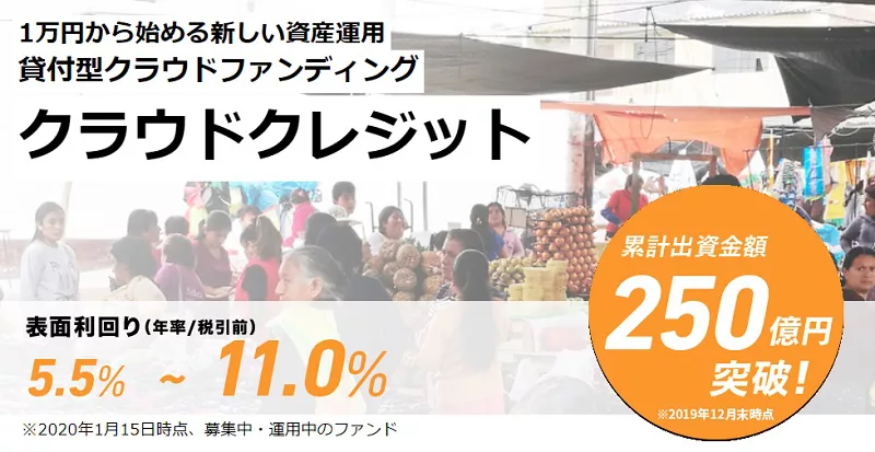 国外向けソーシャルレンディング大手 クラウドクレジット 上場証券会社の資金運用を開始 不動産クラウドファンディング ソーシャルレンディング ラボ 公式