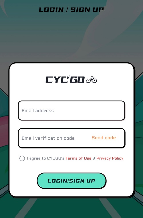 CycGoのアカウント登録