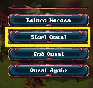 「Start Quest」をクリック