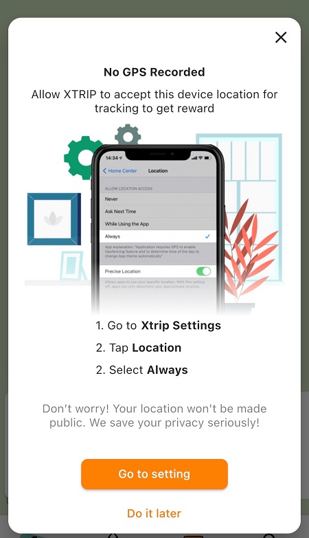xtripの「Trave to Earn」の始め方