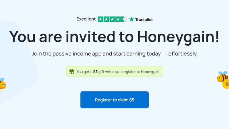 Honeygain（ハニーゲイン）の公式サイトへ