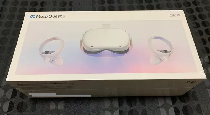 メタクエスト2 128GB➕フェイスカバー ヘッドギア（Meta Quest 2（メタ  