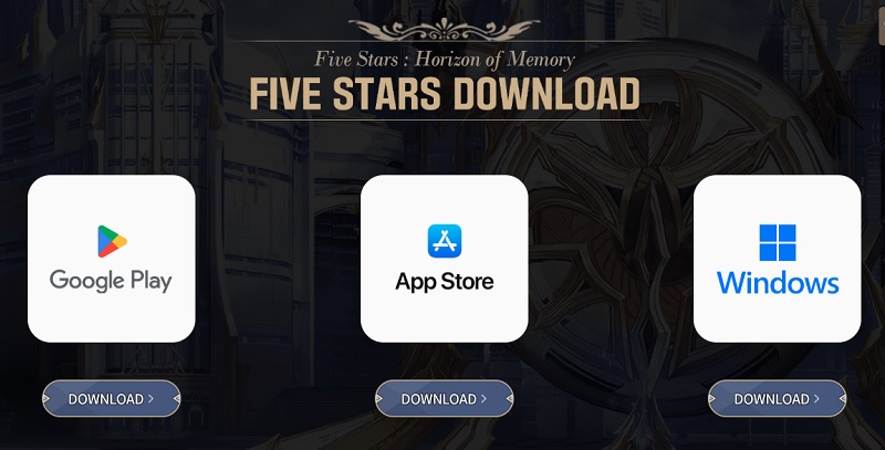 Five Stars（ファイブスターズ）のスマートフォン向けアプリ等の入手