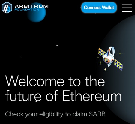 Arbitrum（アービトラム）財団の公式サイトへ