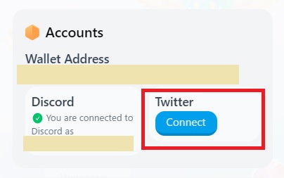 Twitterの「コネクト」ボタンをクリック