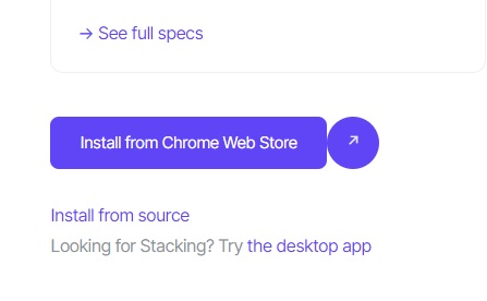 「Chromeのウェブストアからインストール」をクリック