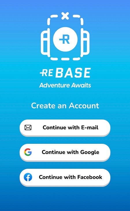 Rebase（リベース）アカウントの新規作成
