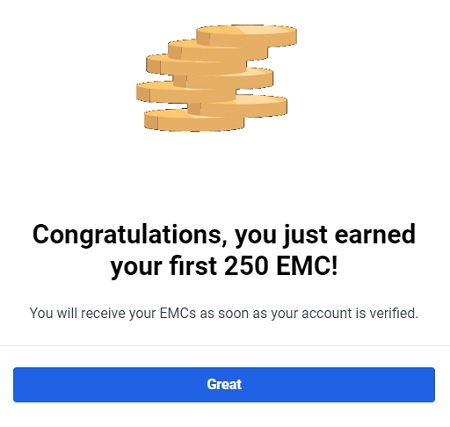 250 EMCの獲得
