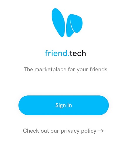 friend.tech（フレンドテック）のプライバシーポリシーの確認