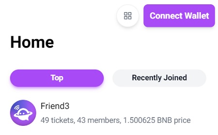 Friend3（フレンドスリー）の公式サイトにアクセス