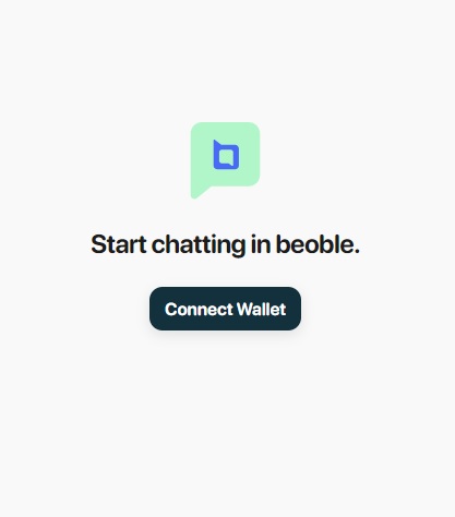 beoble（ビーブル）のアプリサイトにアクセス