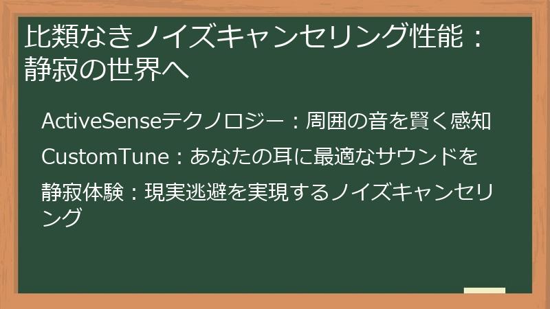 Bose QuietComfort Ultra Headphonesが誇る、比類なきノイズキャンセリング性能：静寂の世界へ