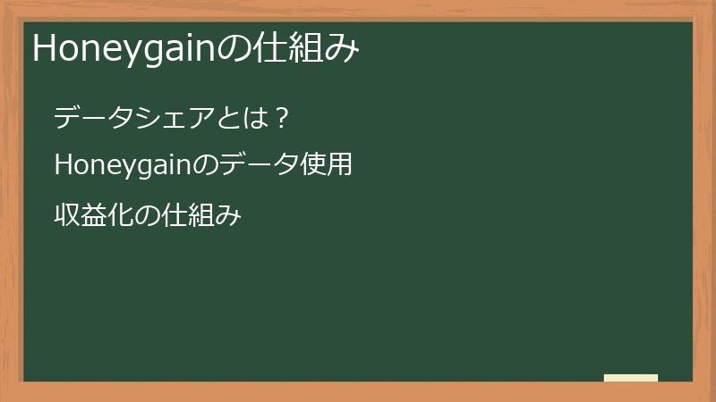 Honeygainの仕組み