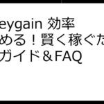 Honeygain 効率を極める！賢く稼ぐための完全ガイド＆FAQ