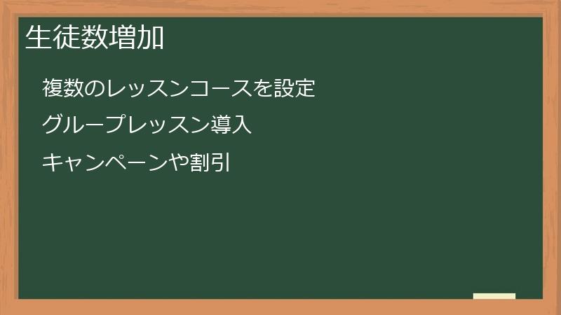 生徒数増加
