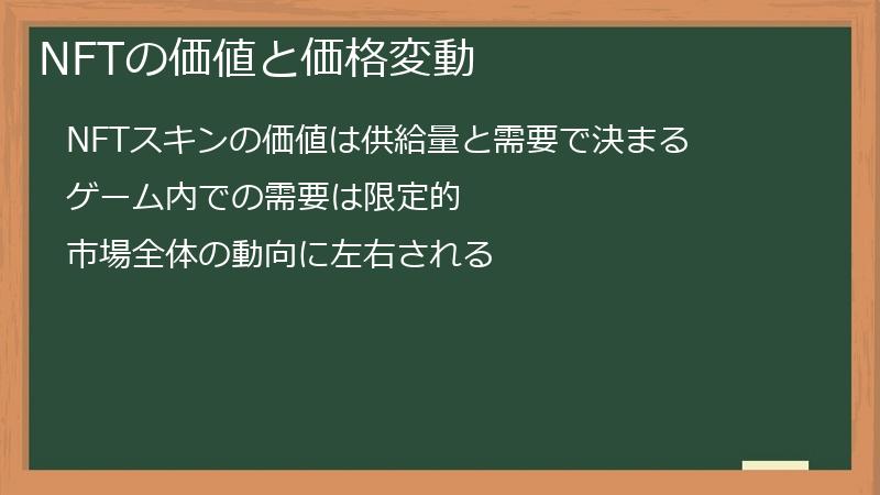 NFTの価値と価格変動