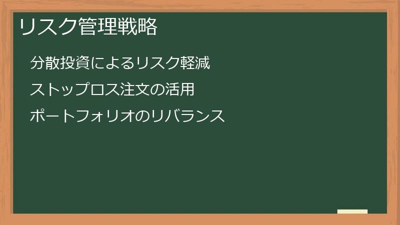 リスク管理戦略