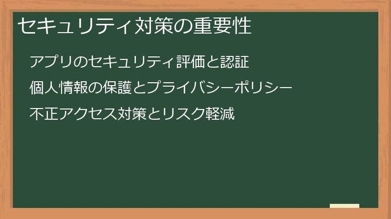 セキュリティ対策の重要性